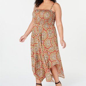 Love Squared Trendy Plus Size Printed Handkerchief